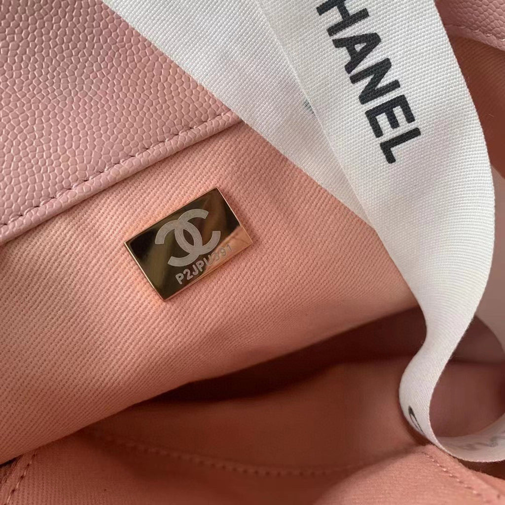 Chanel AS2318 Backpack Always Miss Him Calfskin in Pink