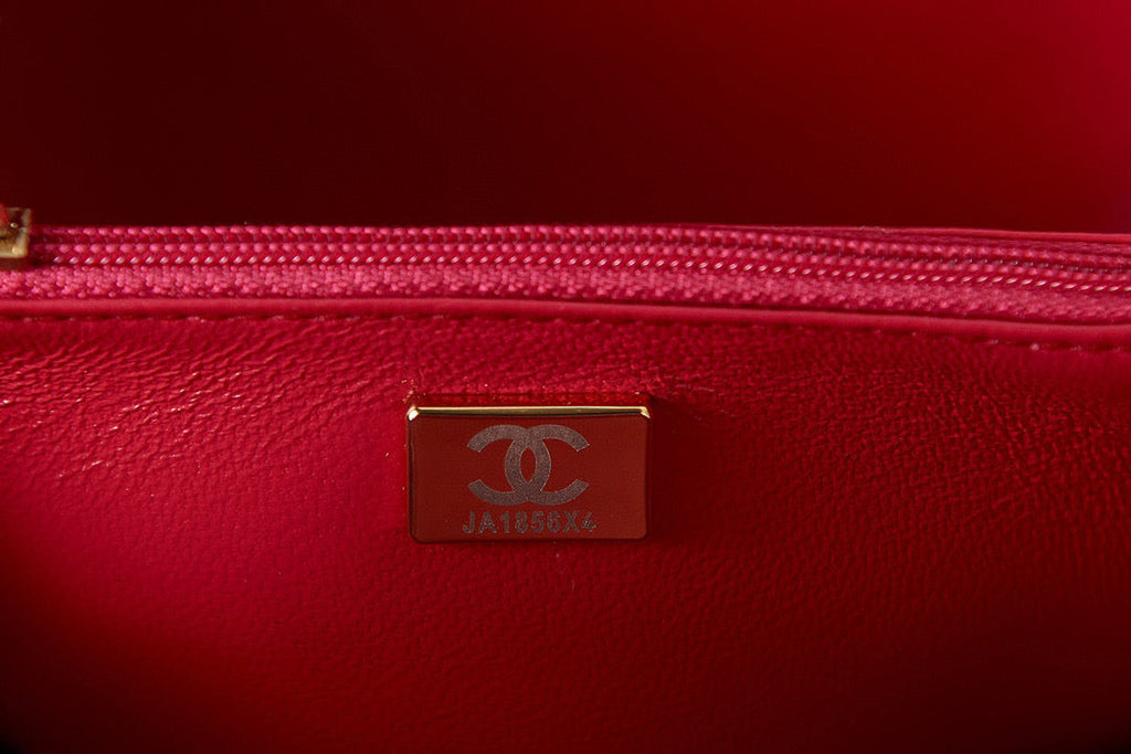 Chanel AS3066 Small Vanity Case Lambskin gold-tone metal Black