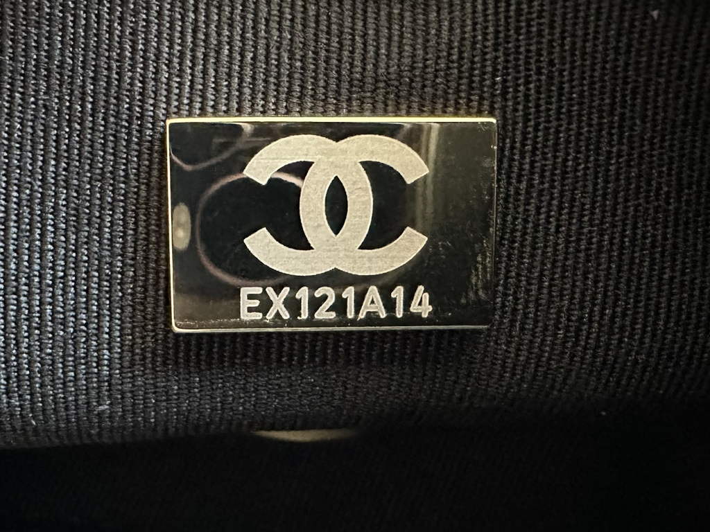 Chanel AS3181 Mini Flap Bag Grained calfskin Black