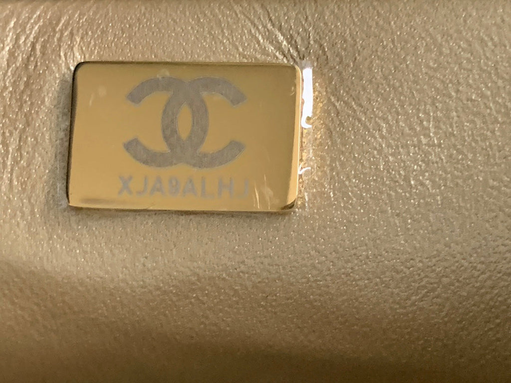 Chanel AS3241 Small Flap Bag Lambskin Gold