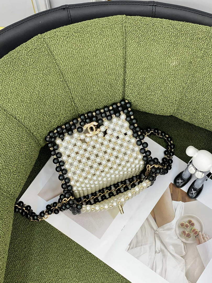 Chanel AS3274 Small Evening Bag white