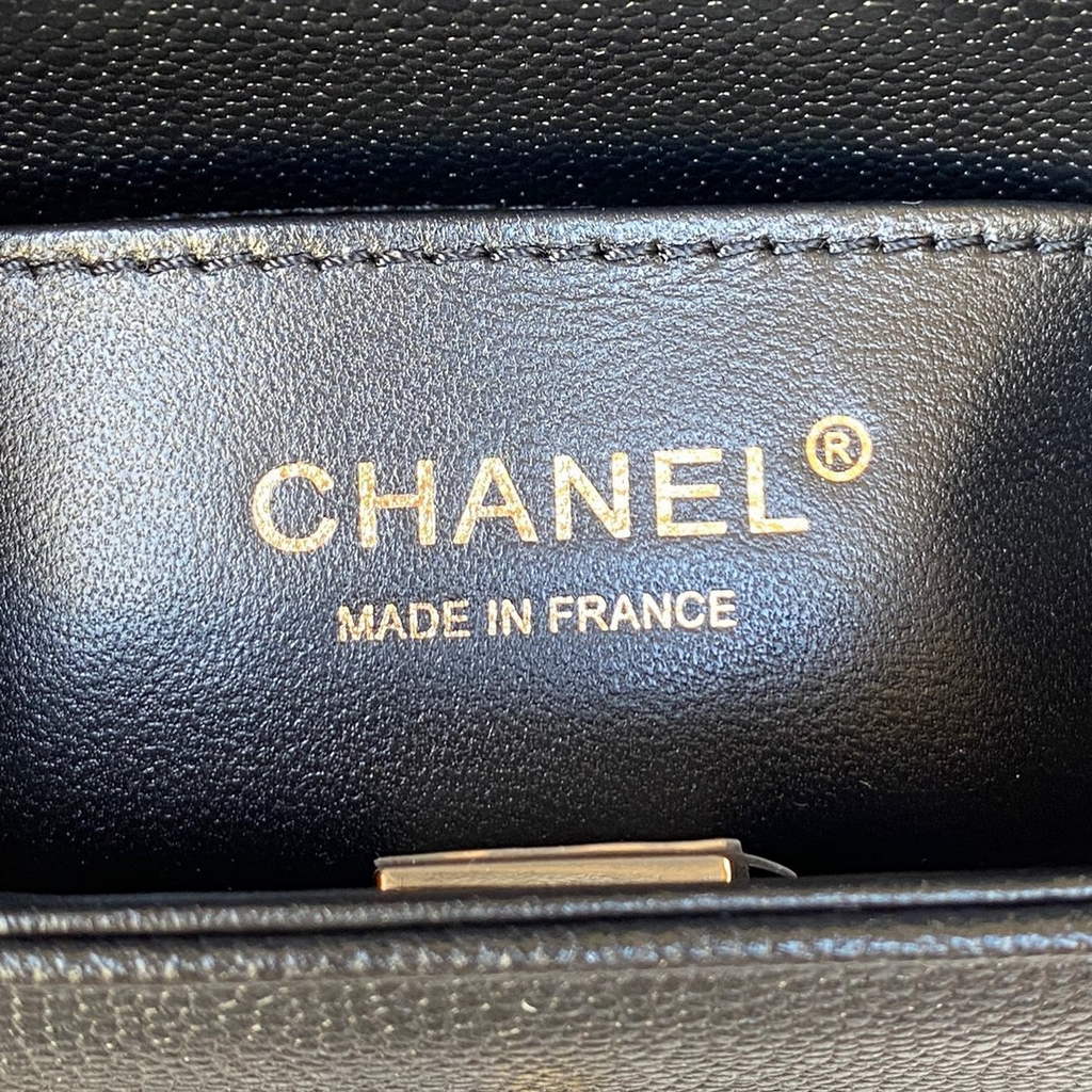Chanel AS3315 Mini BOY Messenger Bag Calfskin Black