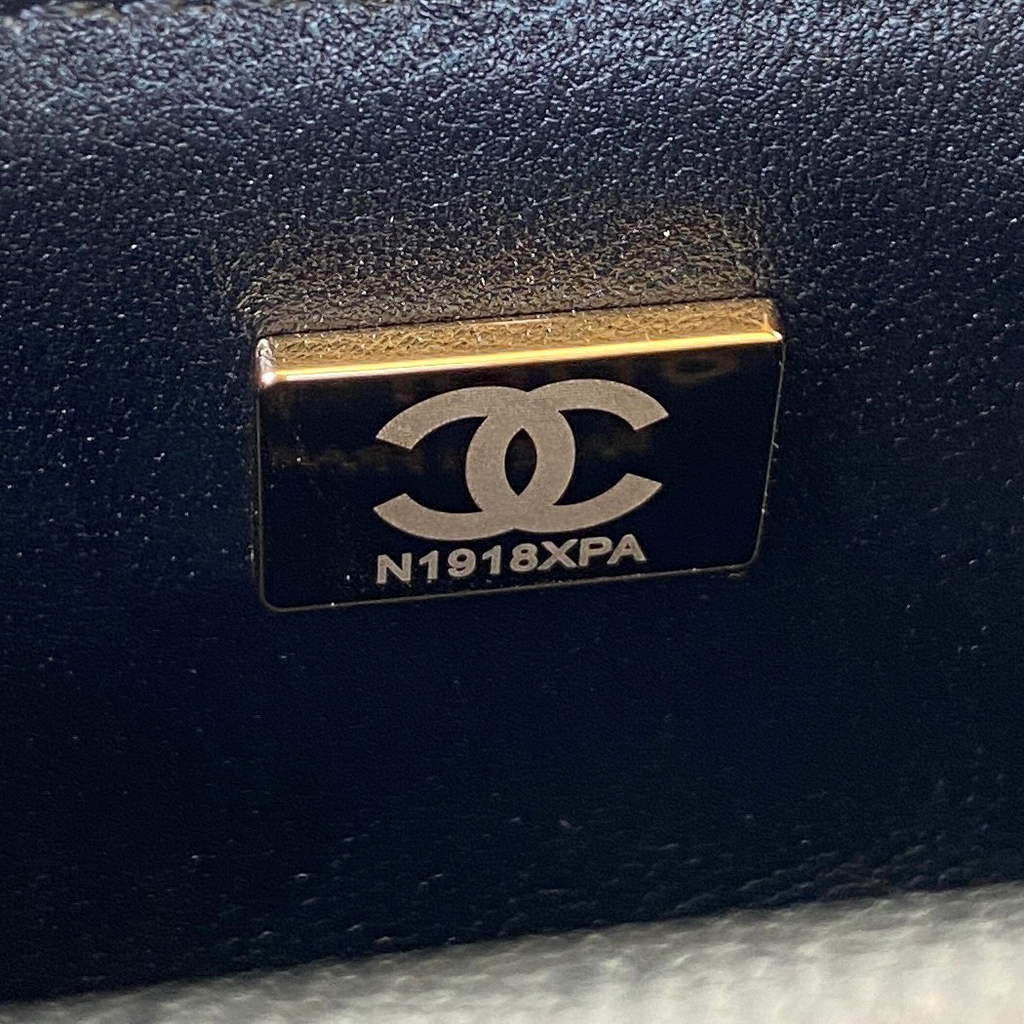 Chanel AS3315 Mini BOY Messenger Bag Calfskin Black