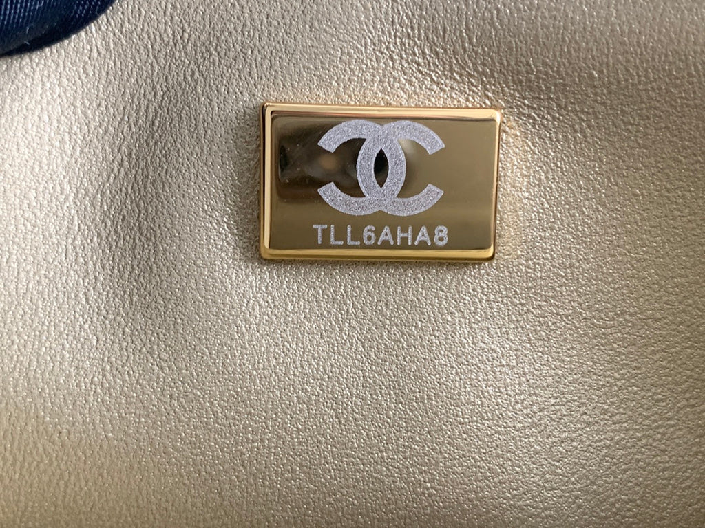 Chanel AS3378 Mini Flap Bag Lambskin Pink