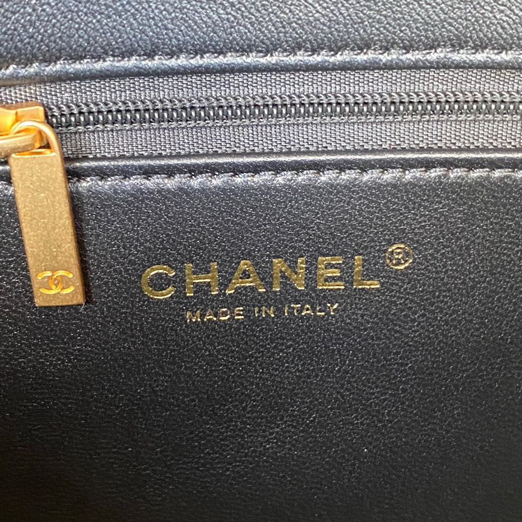 Chanel AS3387 Flap Bag Lambskin Fashion Black