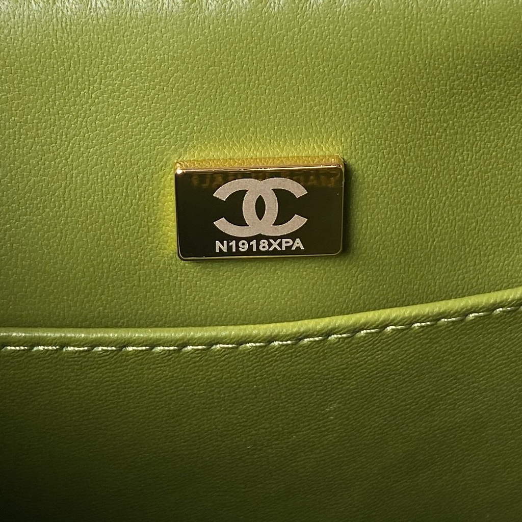 Chanel AS3649 Small Flap Bag Tweed Gold-Tone Metal Multicolor