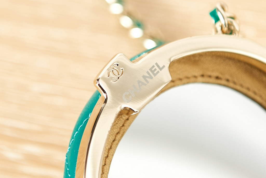 Chanel AS3669 vanity cases Shoulder Bag in Green
