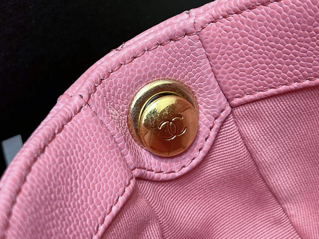 Chanel AS3867 Mini Messenger Bag Grained calfskin Pink