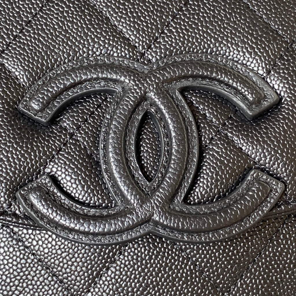 Chanel AS3919 Small Messenger Bag Grained calfskin Black