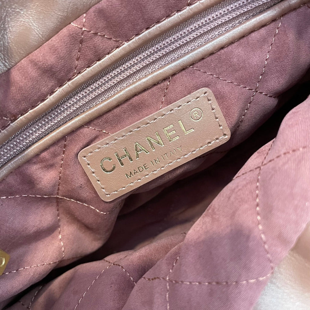 Chanel AS3989 Mini Handbag Pink Leather
