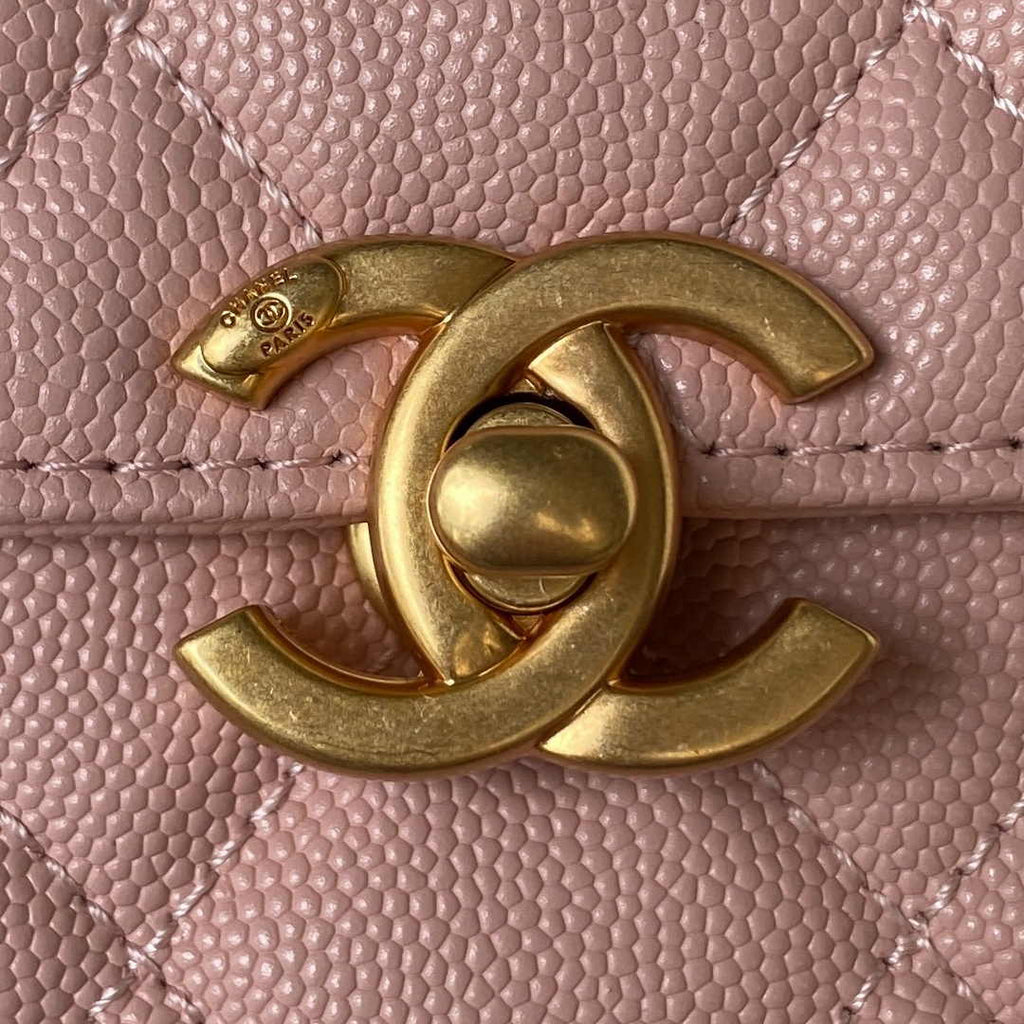Chanel AS4008 Crossbody Pink Calfskin