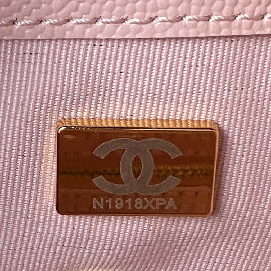 Chanel AS4058 Backpack Calfskin Gold-Tone Light Pink