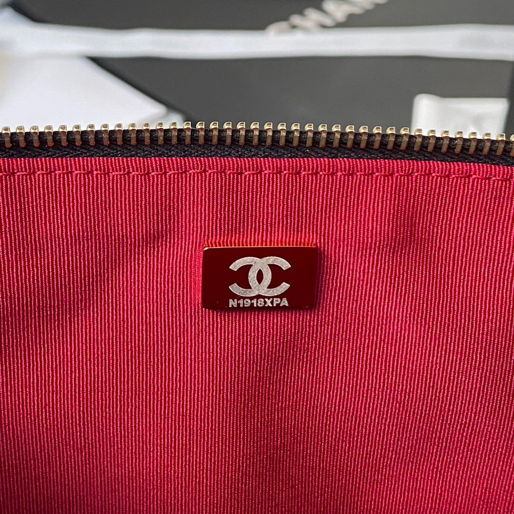 Chanel AS4339 Maxi hobo bag Calfskin Black