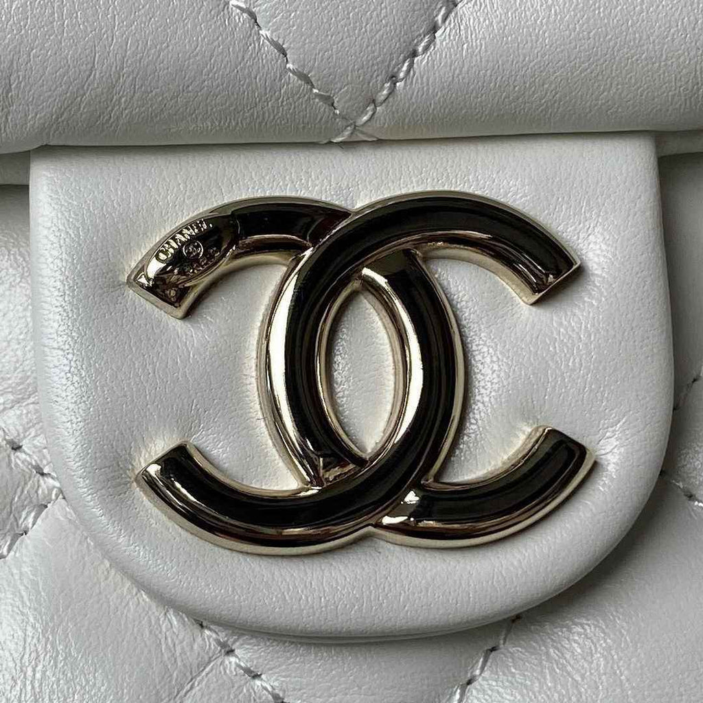 Chanel AS4339 Maxi hobo bag Calfskin Beige