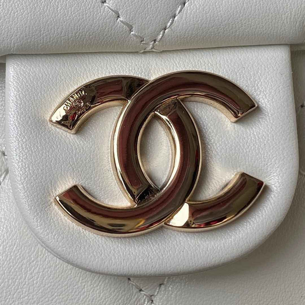 Chanel AS4347 Maxi hobo bag Calfskin Beige