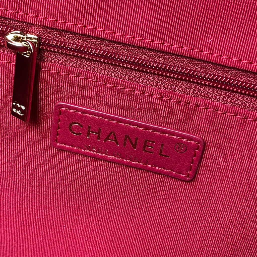 Chanel AS4347 Maxi hobo bag Calfskin Beige