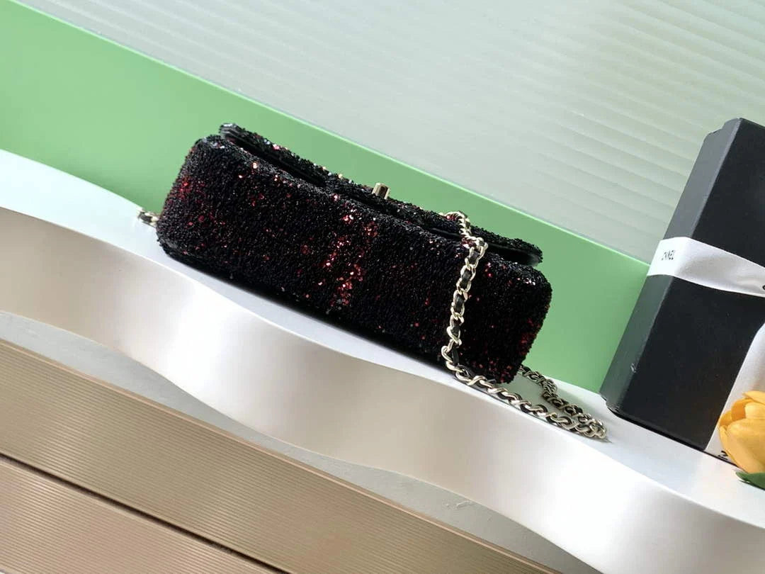 Chanel AS4561  Flap bag, Sequins