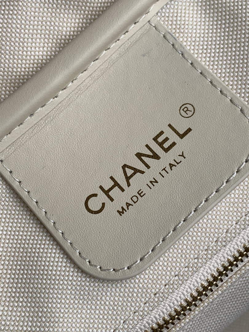 Chanel AS6211 Large Bowling Bag Suede Leather Beige