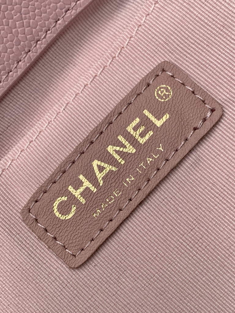 Chanel AS3860 backpack Lambskin gold Pink