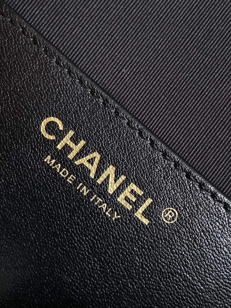 Chanel Backpack, Mesh, AS5484 shiny lambskin