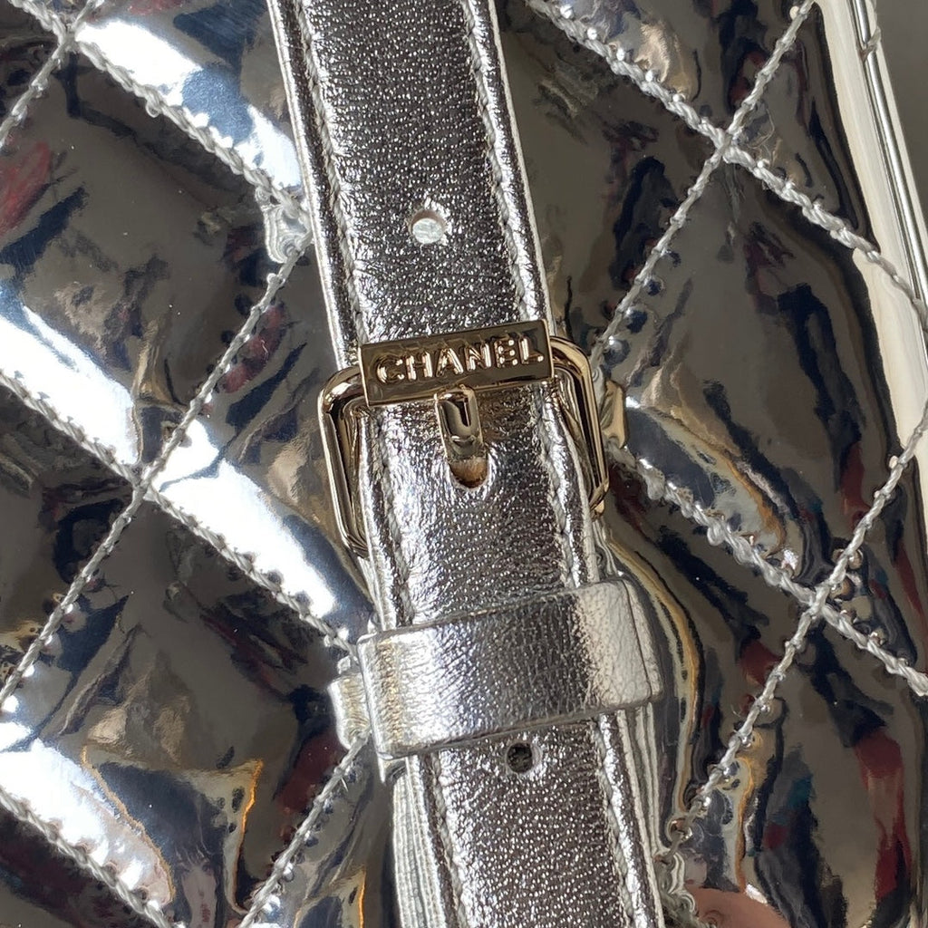 Chanel Backpack star coin purse AS4649 Mirror calfskin Silver
