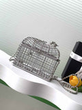 Chanel Bird Cage Minaudiere Case AS5495 Silver