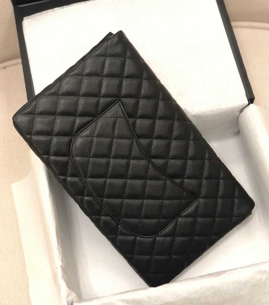 Chanel Clutch Black Calfskin A57650