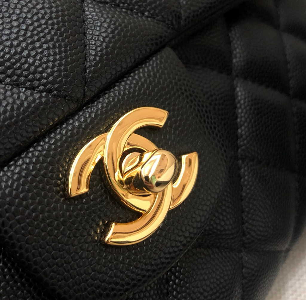 Chanel Clutch Black Calfskin A57650