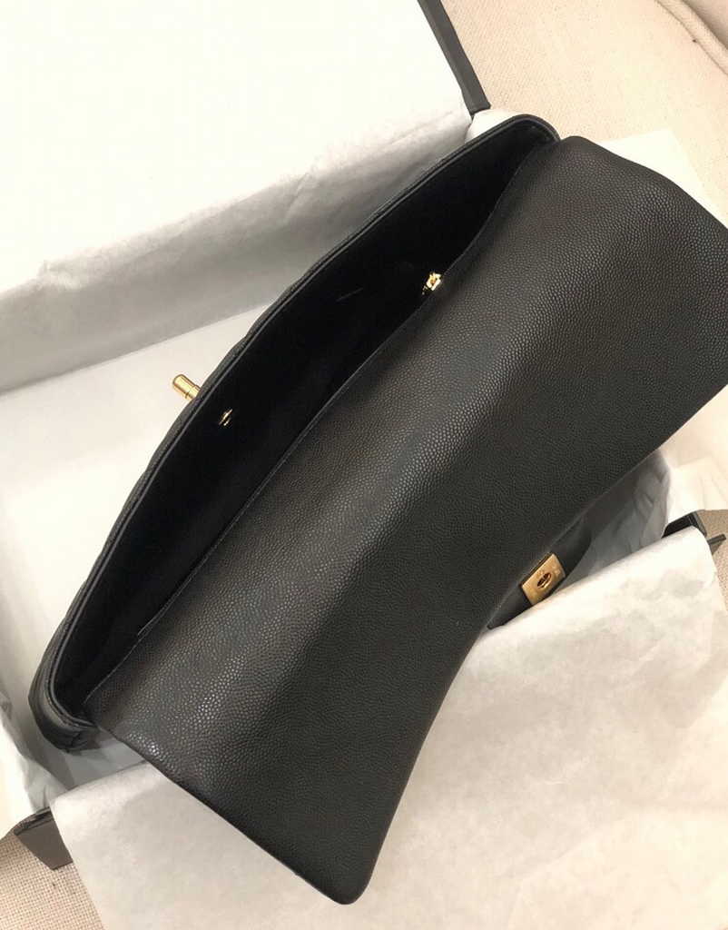 Chanel Clutch Black Calfskin A57650