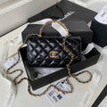 Chanel Clutch with Chain Ap3803 Lambskin Black