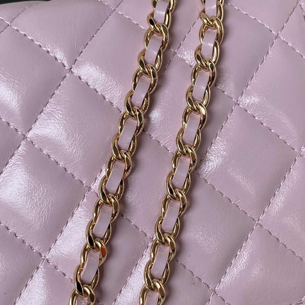 Chanel Clutch with Chain Ap3803 Lambskin Pink
