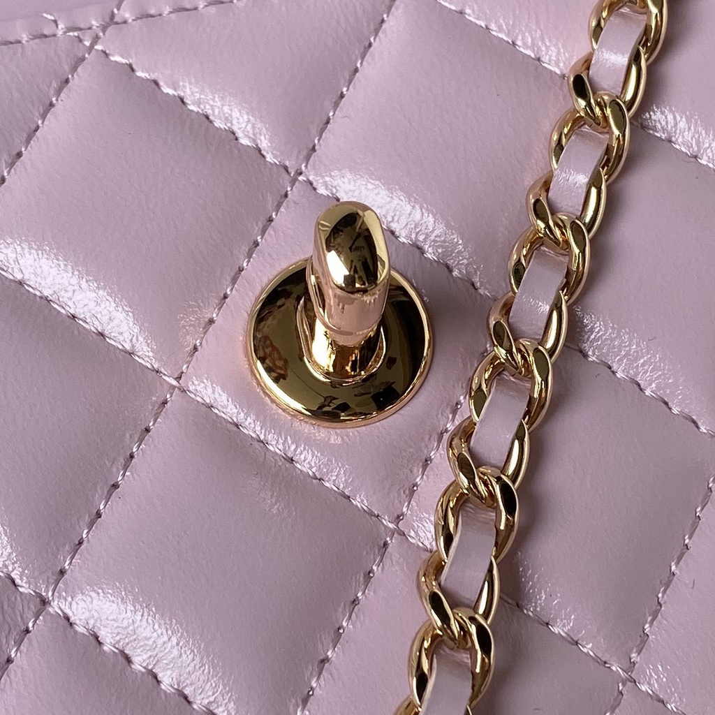 Chanel Clutch with Chain Ap3803 Lambskin Pink