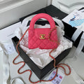 Chanel Clutch With Chain AP3435 Satin Plum