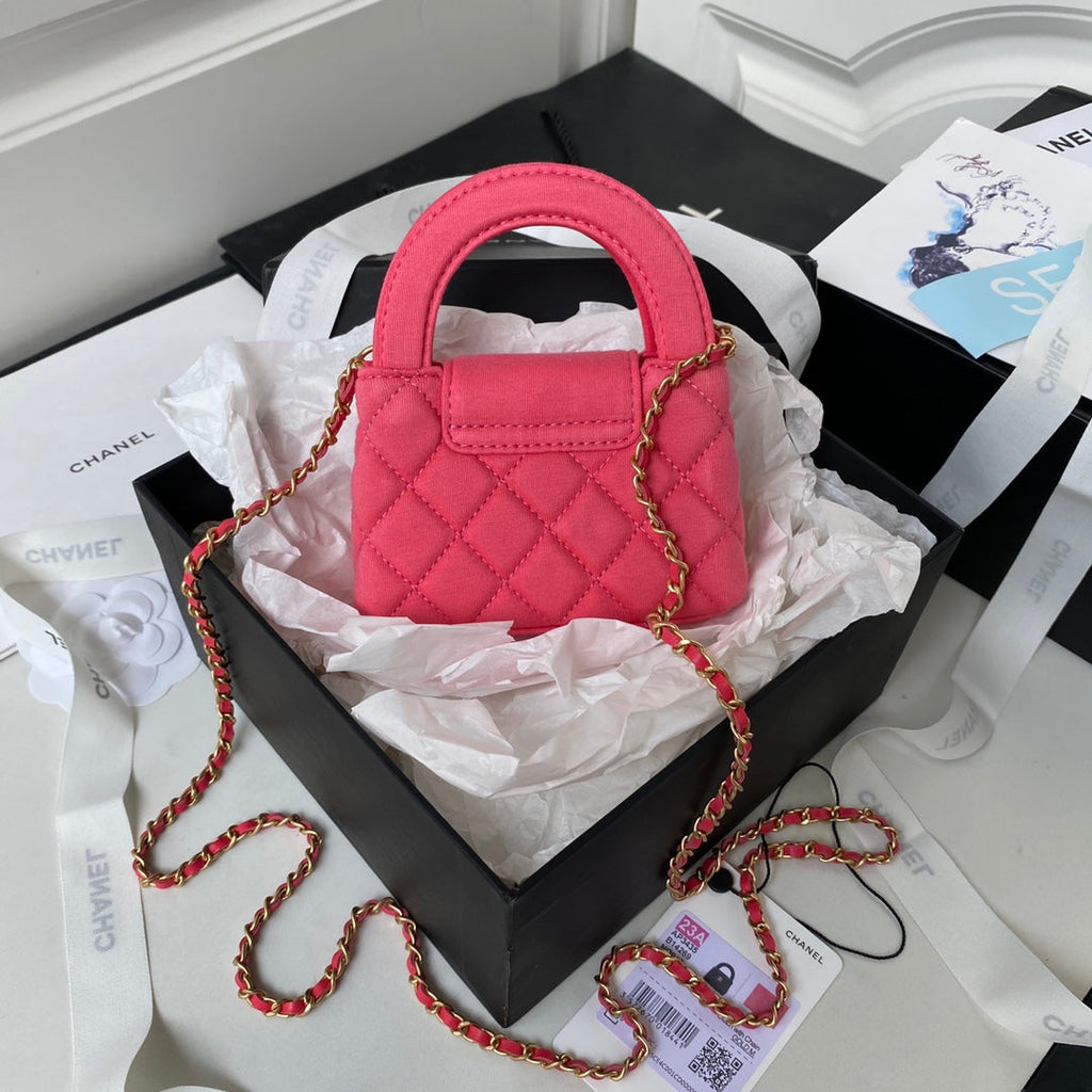 Chanel Clutch With Chain AP3435 Satin Plum