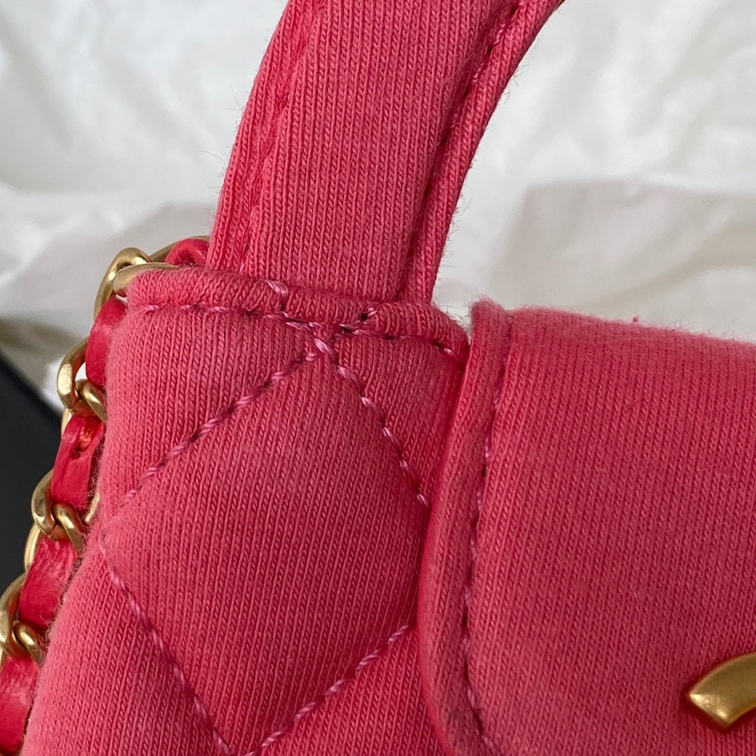 Chanel Clutch With Chain AP3435 Satin Plum