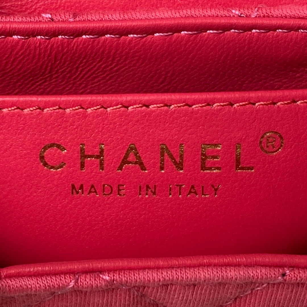 Chanel Clutch With Chain AP3435 Satin Plum