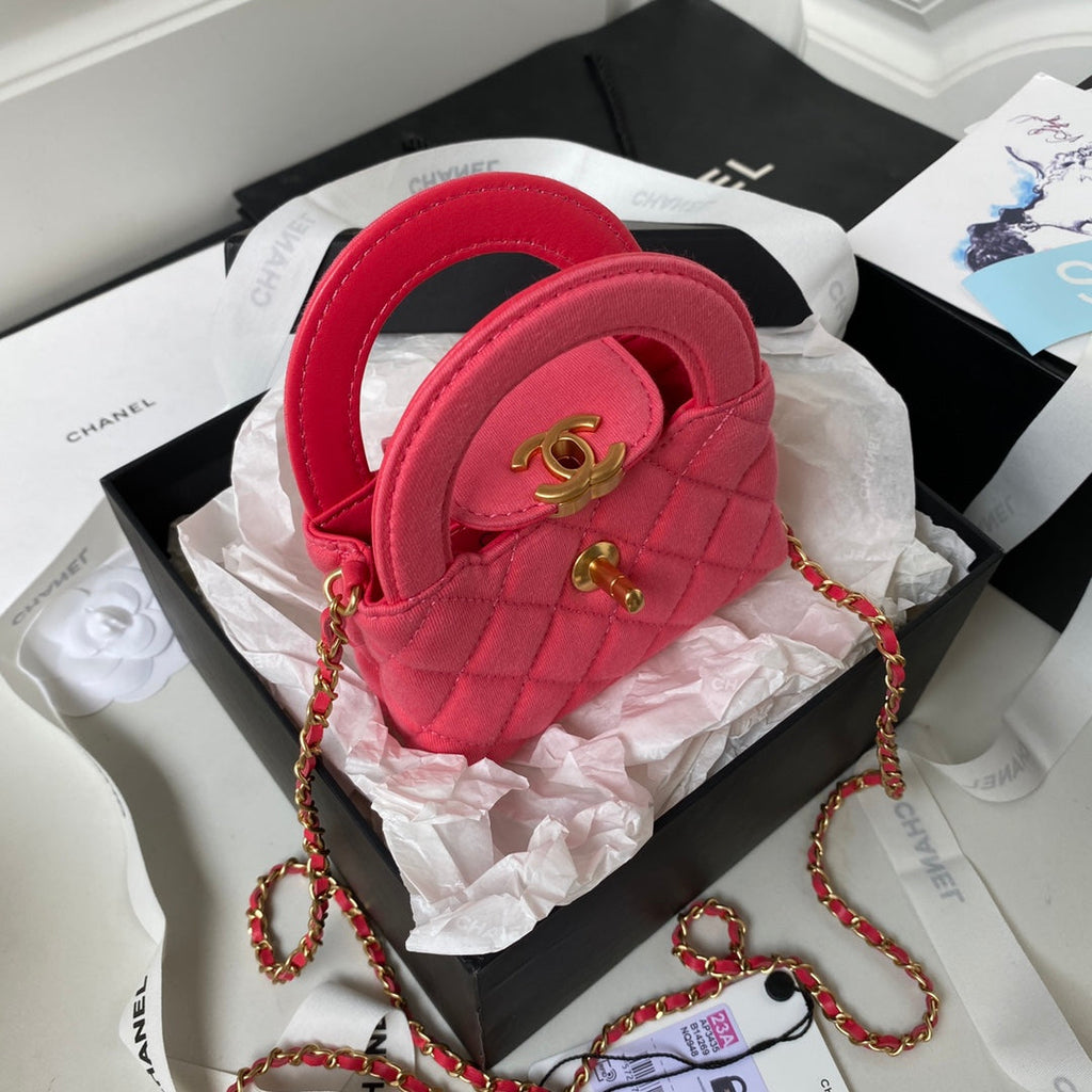 Chanel Clutch With Chain AP3435 Satin Plum