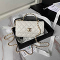 Chanel Clutch with Chain AP3974 Lambskin White