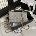 Chanel Clutch with Chain AP4044 Lambskin Gray