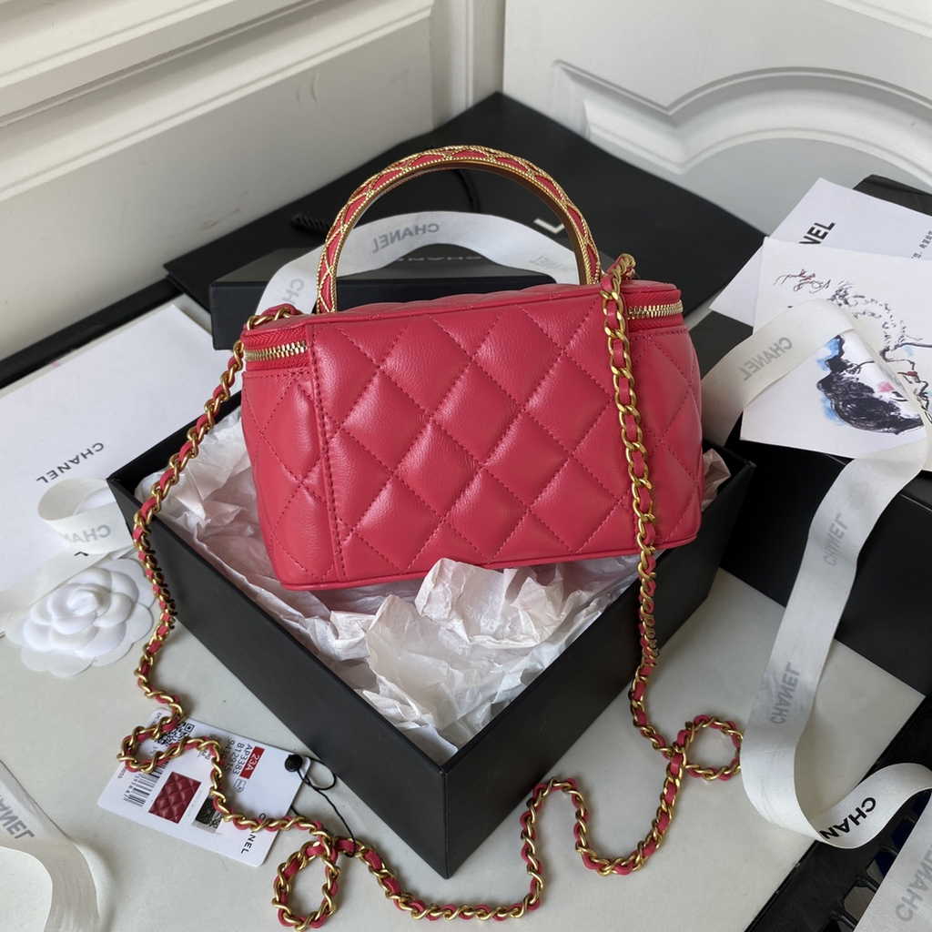 Chanel Clutch with chain Plum Lambskin AP3383