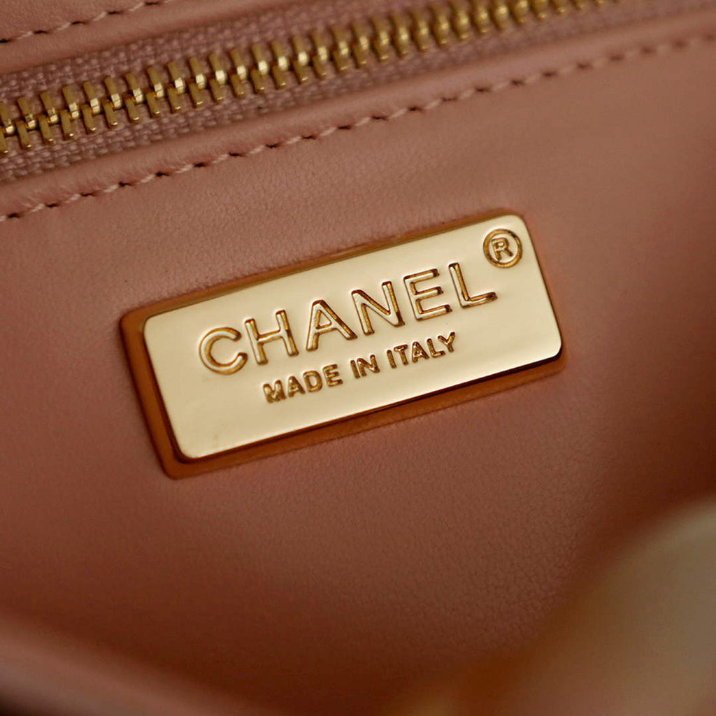 Chanel Evening bag, Strass imitation pearls, AS4297 black pink