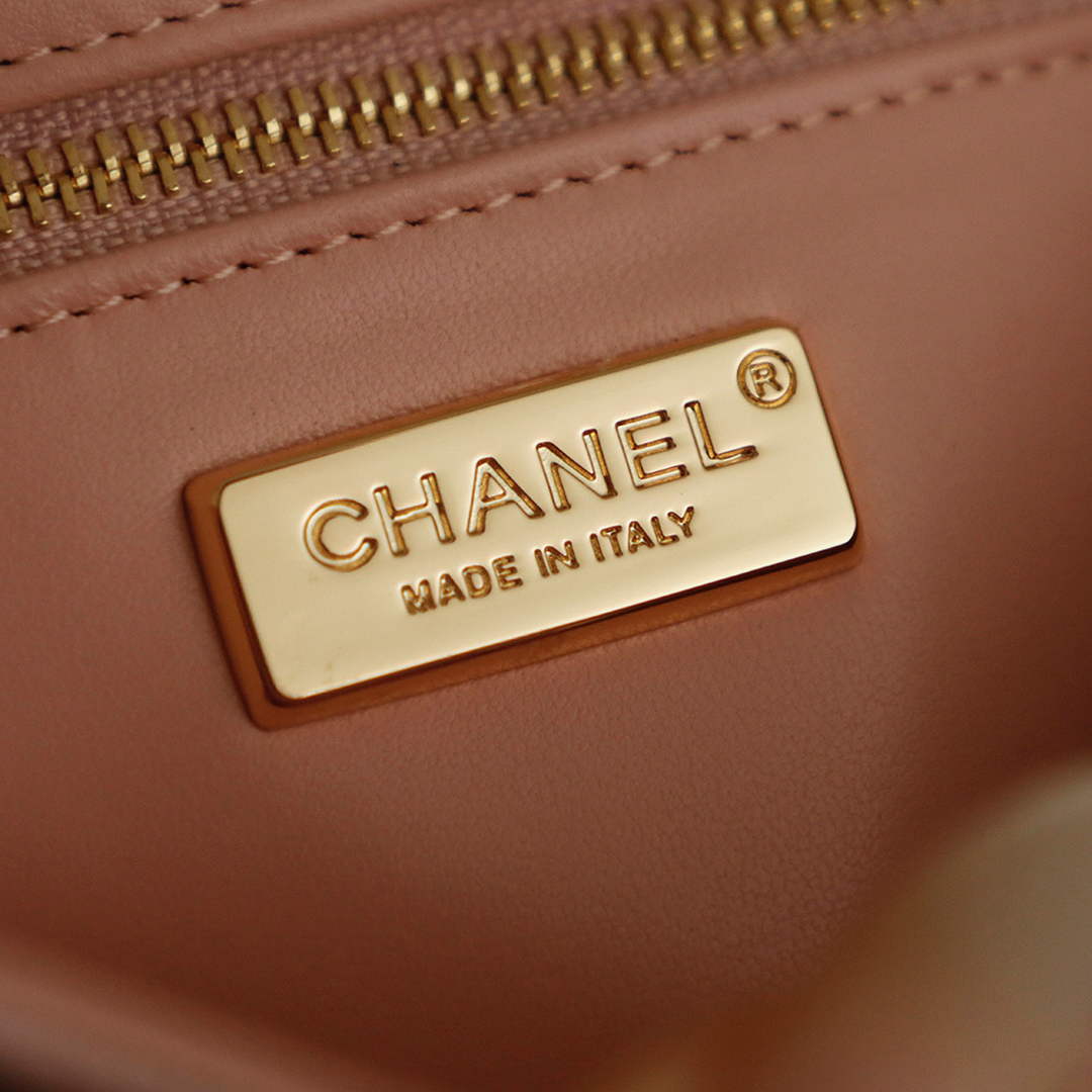 Chanel Evening bag, Strass imitation pearls, AS4297 black pink