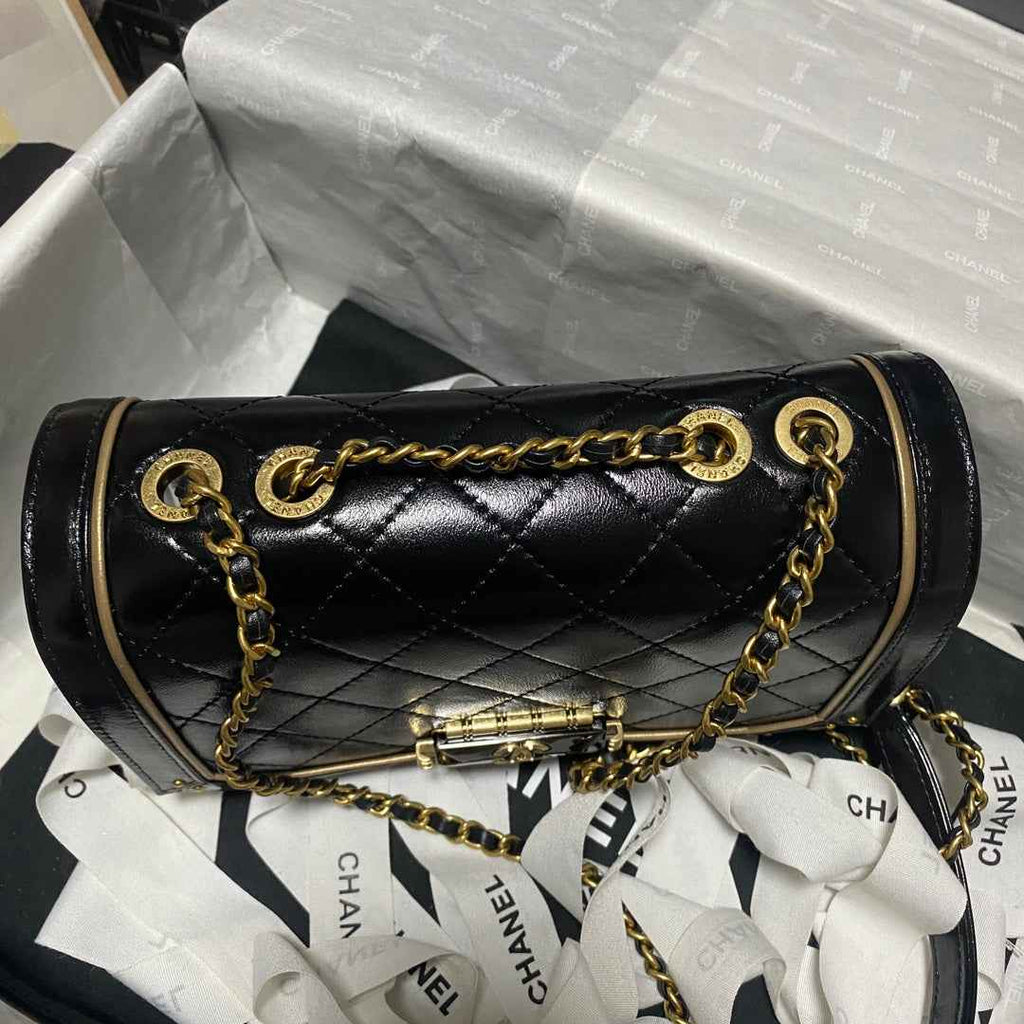 Chanel Flap bag A91836 Leather Black