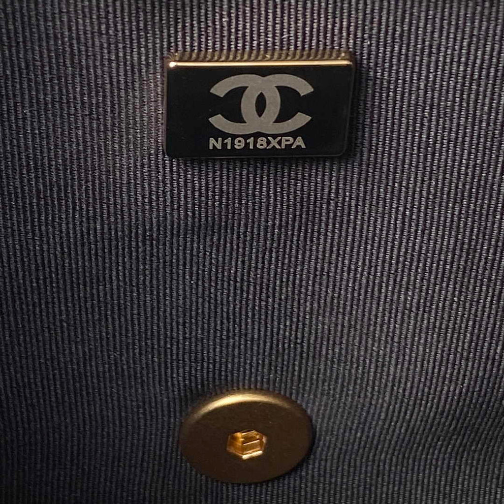 Chanel Flap Bag AS4451 Shiny Lambskin Black
