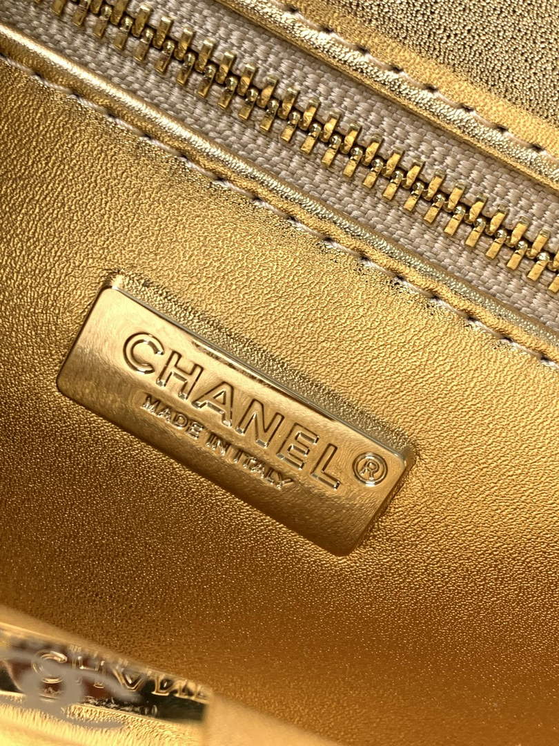 Chanel Flap bag, AS4561 Sequins, Black & Gold