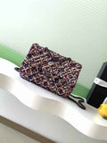 Chanel Flap bag, AS4561 Sequins, Purple