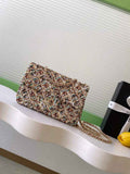 Chanel Flap bag, AS4561 Sequins, Apricot