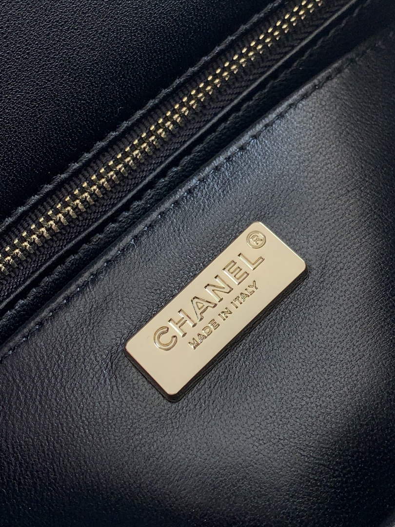 Chanel Flap bag, Sequins, AS4561 Black & Red