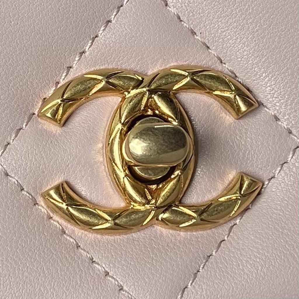 Chanel Classic Flap Bag AS4971 Pink Calfskin