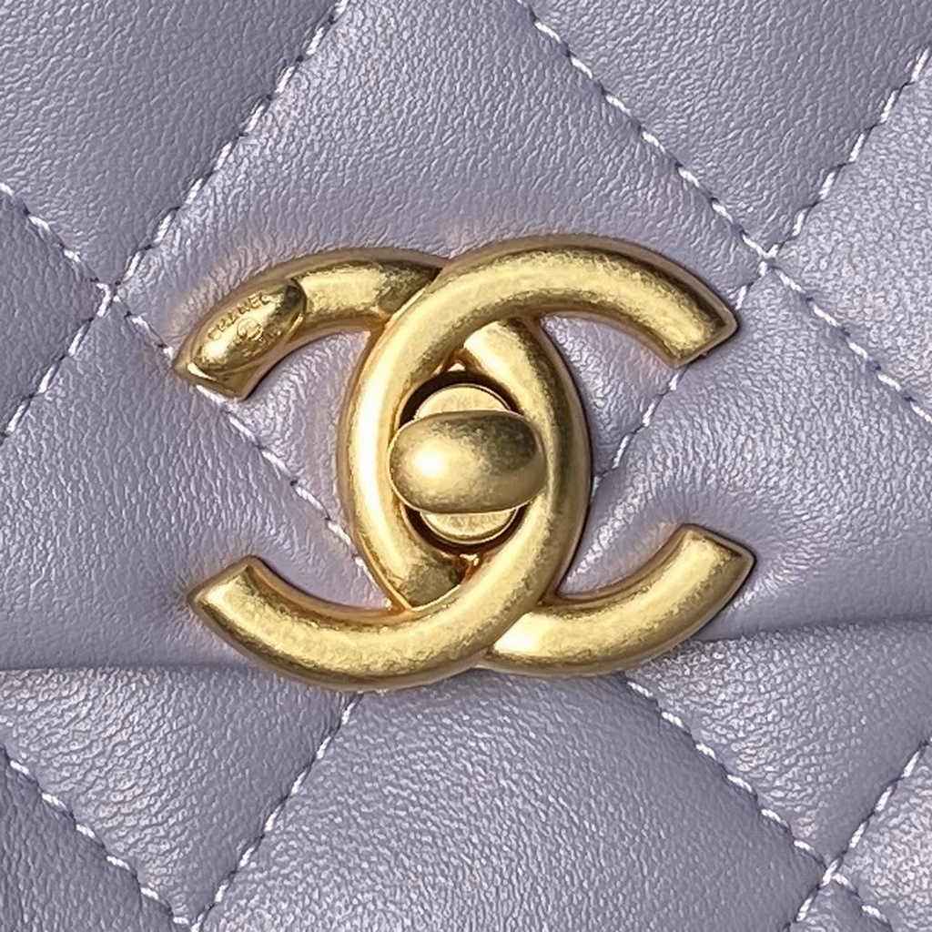 Chanel Classic Flap Bag AS4997 Purple Lambskin